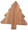 Tagliere natalizio in legno, tagliere per salumi da cucina, albero di Natale, vassoio da portata con manico, decorazione natalizia per formaggio, 38 x 24 x 1,3 cm