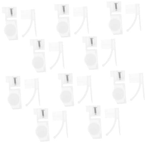 SEWOART 10pezzi Kit Scorrevoli Per Porte e Finestre Pp Facile Installazione e Ruote Resistente Per Schermi Da Patio e Zanzariere Per Manutenzione