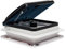 extracteur d'air Ventilateur D'échappement Automatique, Ventilation De L'air pour Camping-Car, Caravane Toit Insonorisé avec Lumières Moustiquaire Acier Inoxydable lanterneau Camping Car
