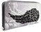 Walking Daryl Dead Dixon Gilet de Motard Ailes d'ange Porte-Monnaie/Portefeuille Clutch avec Poche à Monnaie et Porte-Cartes, Gris