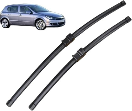 WyaYy8 Frontwischer Für Opel Astra H 2004–2009 22+18,Frontscheibenwischerblätter Auto Windschutzscheibe Windschutz Zubehör Ersatz