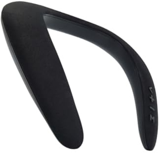 IWOWHERO Wireless Hanging Neck Speaker Stylish U-shaped Portable Wireless Audio Device with Dual Stereo Sound Hour Playtime for Comfortable Music Calls and Gaming Use