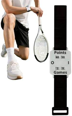 Generisch Punktezähler-Armband, Verstellbare Anzeigetafel Am Armband, Anzeigetafel Für Tennis, Mit Komfortablem Armband, Für Erwachsene Männer, Frauen Und Tennisspiele