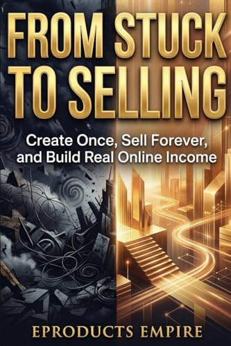 From Stuck to Selling: Create Once, Sell Forever, and Build Real Online Income with Digital Products and AI