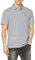 HACKETT LONDON Herren Slim Fit Logo Polo Shirt, Grey (Light Grey), XL