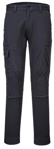 Portwest KX3 Cargohose für Männer, Farbe: Graumetallic, Größe: 33, T801MGR33