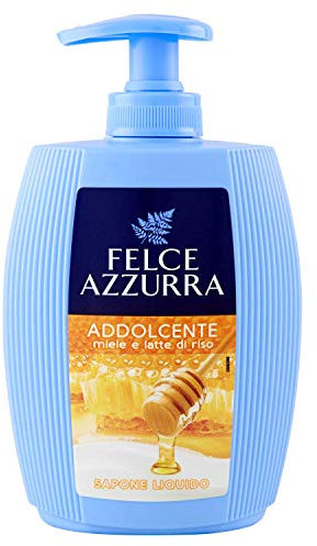 Felce Azzurra - Weichmachende Flüssigseife Honig und Reismilch, weiche Haut - 300 ml