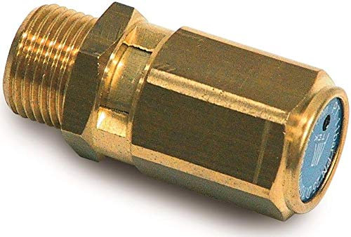 GLS72 Valvola di Sicurezza TARATA 1/4 3/8 3/4 RACCORDI ARIA COMPRESSA COMPRESSORE