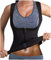 CHUMIAN Gilet de Sudation femme Corset Amincissant pour Fitness Ventre Plat Minceur Sauna Débardeur