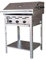 Gasgrill/Gastrobräter 3-flammig mit Rost, Haube und Thermometer