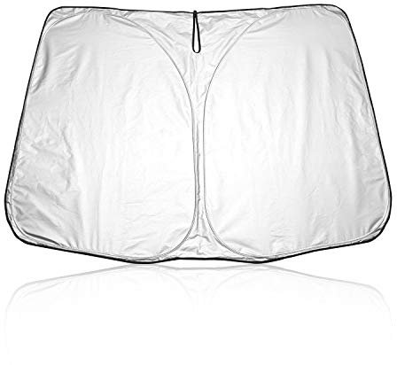LFOTPP Seat Ateca - Parasol para parabrisas delantero, parasol plegable para parabrisas