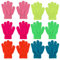 QKURT 6 Paar Magische Stretch Handschuhe,Voller Finger Kinder Warme Handschuhe Warme für 5~13 Jahre alte Kinder Mädchen Jungen