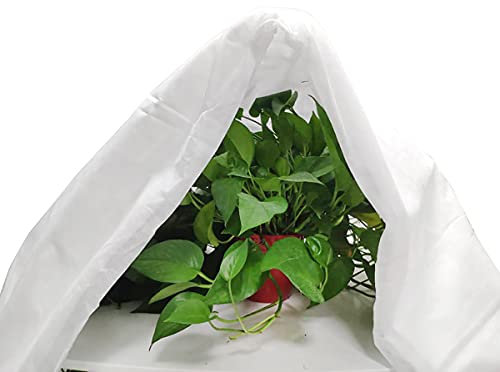 Cozylkx Vlies Pflanzenschutz Winter Pflanzenschutz, Pflanzenschutzhüllen Winter Kältebeständig Warme Taschen 3x9m