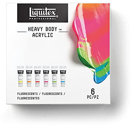 Liquitex Professional Heavy Body Acrylique Set 6X59ml Fluorescent Row