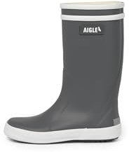 Aigle Lolly Pop 2, Stivali in Gomma, Unisex - Bambini e ragazzi, Grigio, 38 EU