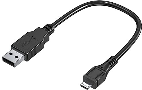 Mellbree Power Cable for Fire TV Stick Short, 0.3M USB Power Cable Compatible with Fire TV Stick, Roku Streaming Stick, Roku Premier(0.3M)