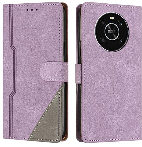 Radoo Funda para Huawei Honor X9 4G / 5G / Honor X30 / Honor Magic 4 Lite, Funda Cartera de Cuero Multifunción, Flip PU Cuero Carcasa Magnético Caso Cartera Móvil Case para Huawei Honor X9 4G (Morado)