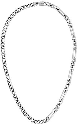 BOSS Jewelry Gliederhalskette für Herren Kollektion MATTINI aus Edelstahl - 1580451