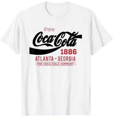 Logo classique noir Coca Cola T-Shirt