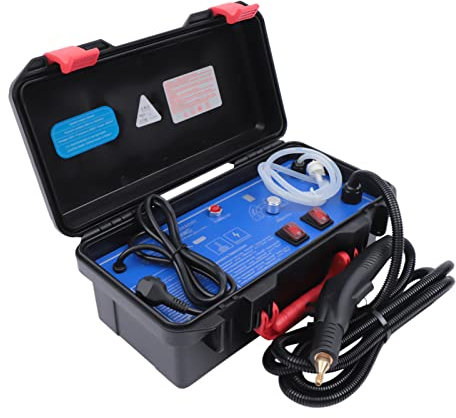 Nettoyeur vapeur portable haute température pour voitures, vapeur haute pression 100-115 °C, pour l'extérieur et l'intérieur, trois modes de nettoyage, haute pression, haute température 3-3,5 Pa