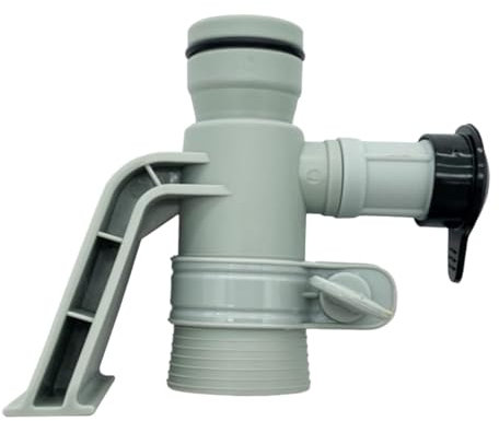 Vanne d'arrêt pour piscines hors-sol, valve à piston de piscine - Raccord de tuyau de valve pour piscine, accessoire de rechange pour valves à piston pour piscines hors sol