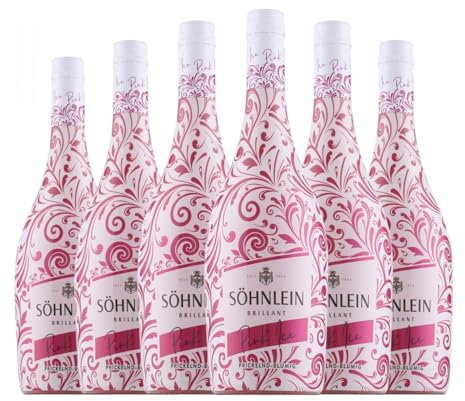 Söhnlein Brillant Pink Ice 75 cl Rosé Sekt (Karton mit 6 Flaschen von 75 cl)
