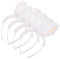 SAFIGLE 12stücke Glitzernde Hasenohren Haarreifen Für Ostern Süße Bunny-ears Haaraccessoires Für Erwachsene Für Partys Und Kostüme