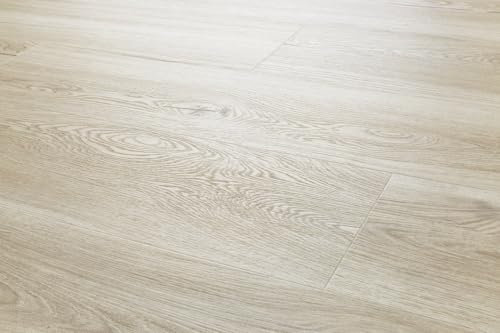 Hagensborg Klick-Vinylboden Eiche 4mm - Hochwertiger, wasserfester Bodenbelag mit HD-Mineralkern, 2,24 m²/Paket, Ideal für Wohn- und Gewerbebereiche