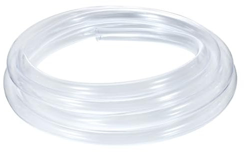 PATIKIL PVC-Schlauch 4/5 ID x 7/8 OD (20 mm x 22 mm) 5 Ft / 1,5 Meter, Flexibler klarer Vinylschlauch Wasserschlauch für Umkehrosmoseanlagen Wasserfilter, klar