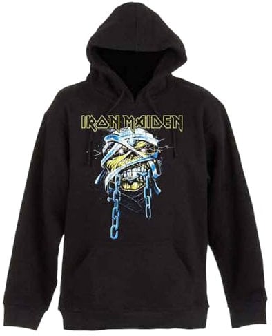 Rock Off officially licensed products Iron Maiden Powerslave Pullover Hoodie M Black