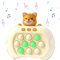Viojrlly Console di Gioco Elettronica, Gioco Fidget, Effetto Anti Stress, Gioco Antistress, Console di Gioco Puzzle per Bambini, Cane Giocattolo a Bolle, Console di Gioco Puzzle, per Adulti e Bambini