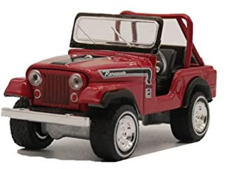 XIYUEYING Per Jeep CJ-5 CJ-7 Jeep Simulazione In Lega Modello Di Auto Giocattolo Ornamenti 1 64