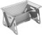 Stufa a legna in acciaio inox Backpacking Portatile Bruciare Con Grill-Griglie Per Barbecue In Legno Outdoor Accessori Interni Accessori/ventilatore Campeggio Termometro Esterno