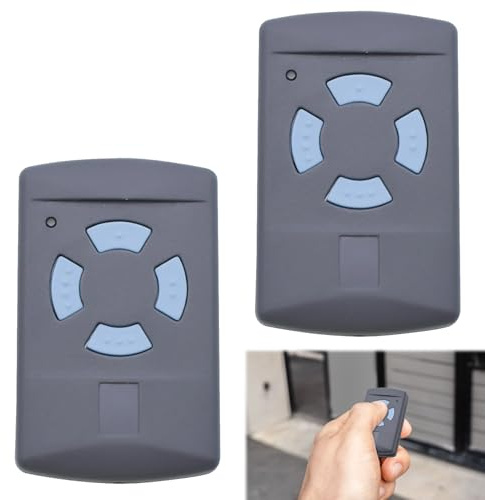 Ebksqs 2 Stück Garagentoröffner Fernbedienung Für Hörmann – Handsender HSM4-868, 4-Kanal, 868,3 MHz – Kompatibel Mit Hörmann SupraMatic, ProMatic, RotaMatic, LineaMatic