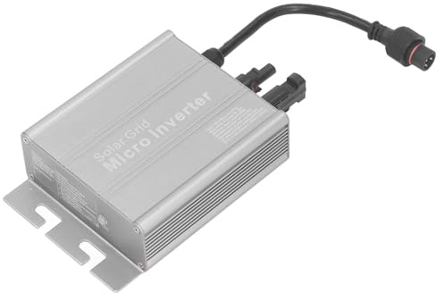 Aolidsive Micro-onduleur Solaire Compact, Construction en Aluminium, Puissance de Sortie 260 W pour Camping-Cars et Navires (350W)