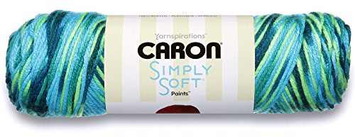 Caron Simply Soft Paints,141g, Peacock Feather