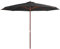 vidaXL Sonnenschirm 350cm Anthrazit Gartenschirm Ampelschirm Marktschirm