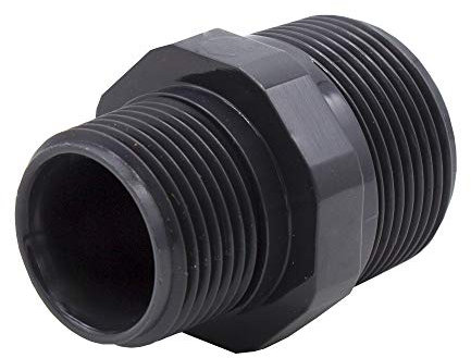 VARIOSAN Reduziernippel 14085, 1 1/4 x 1 AG/AG, PVC-U, 10 bar