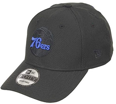 New Era Philadelphia 76ers 9forty Adjustable Snapback Cap NBA Colour Pop Black - One-Size