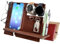 Regalos Originales para Hombre, Estación de Acoplamiento de Madera para teléfono para Hombres, Regalo para Papa, Regalos Hombre Navidad, Organizador de mesita de Noche Regalos Cumpleaños para Hombres