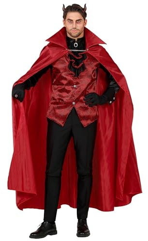 W WIDMANN MILANO Party Fashion - Kostüm Teufel, Dämon, Hölle, Halloween, Faschingskostüme