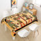 Oduo Tischdecke Wasserdicht Polyester Rechteckig, 3D Tribal Art Muster Tischdecke Abwaschbar Pflegeleicht Fleckschutz Indoor Küche Outdoor Garten Deko (Ägyptische Schrift,140x260cm)