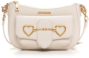 Love Moschino Damen Borsa Pu Avorio Umhngetasche, Elfenbein