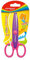 KeyRoad aus Kunststoff, Größe 14 cm, Farbe Grün und Orange, KeyRoad mit runder Spitze und Klinge aus Zickzack, ideal für Bastelarbeiten, Keyroad, KR972141