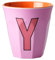 Medium Melamin Becher - Pink