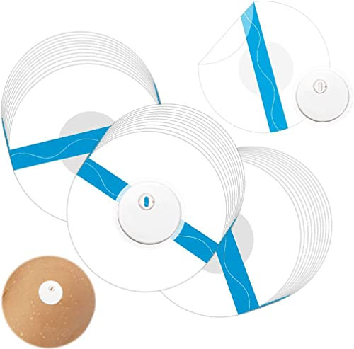 30 Stück Freestyle Libre 3 Pflaster für 3 Sensor, transparent ohne Kleber in der Mitte, selbstklebend | wasserfest | hautfreundlich Pflaster 14 Tage, LiangMai 3 Libre Patch Sport Pflaster