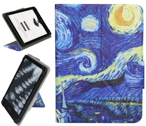 ZhaoCo Custodia Staccabile per 6.8‘’ Kindle Paperwhite 2021/7‘’ Paperwhite 2024/7'' Colorsoft Signature Edition 2024 - Pittura