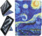 ZhaoCo Universal Hülle für 6.8'' Kindle Paperwhite 2021/7‘’ Paperwhite 2024/7'' Colorsoft Signature Edition 2024 - Gemälde