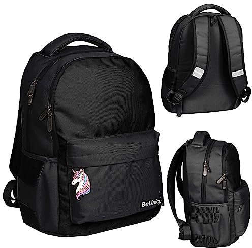 PASO BeUniq Einhorn Jugend Schulranzen Rucksack