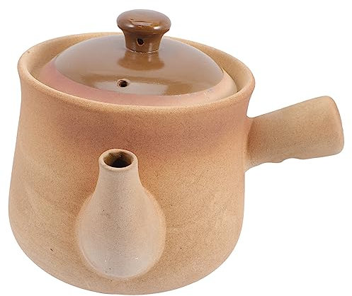 UPKOCH Cazuela a La Antigua Olla De Sopa De Arcilla De Cerámica Olla De Medicina Hirviendo Tazón De Sopa De Cerámica Cocina De Medicina China Sopera De Barro Familiar Bote De Medicina